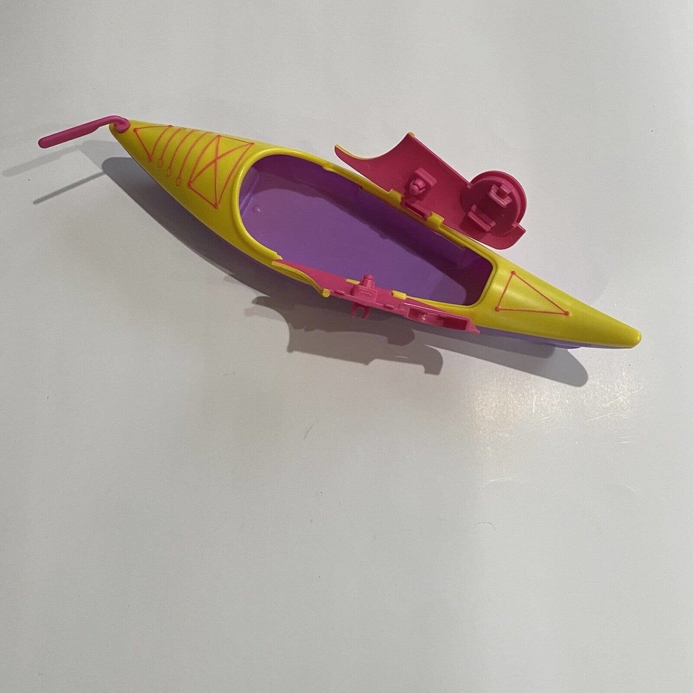 Barbie Doll Canoe 2013 Mattel No Paddles - Picture 2 of 6